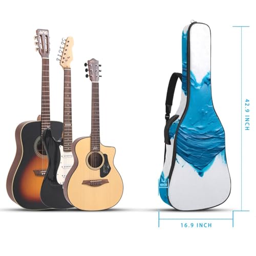 Housse guitare acoustique 42 pouces avec compartiment accessoires
