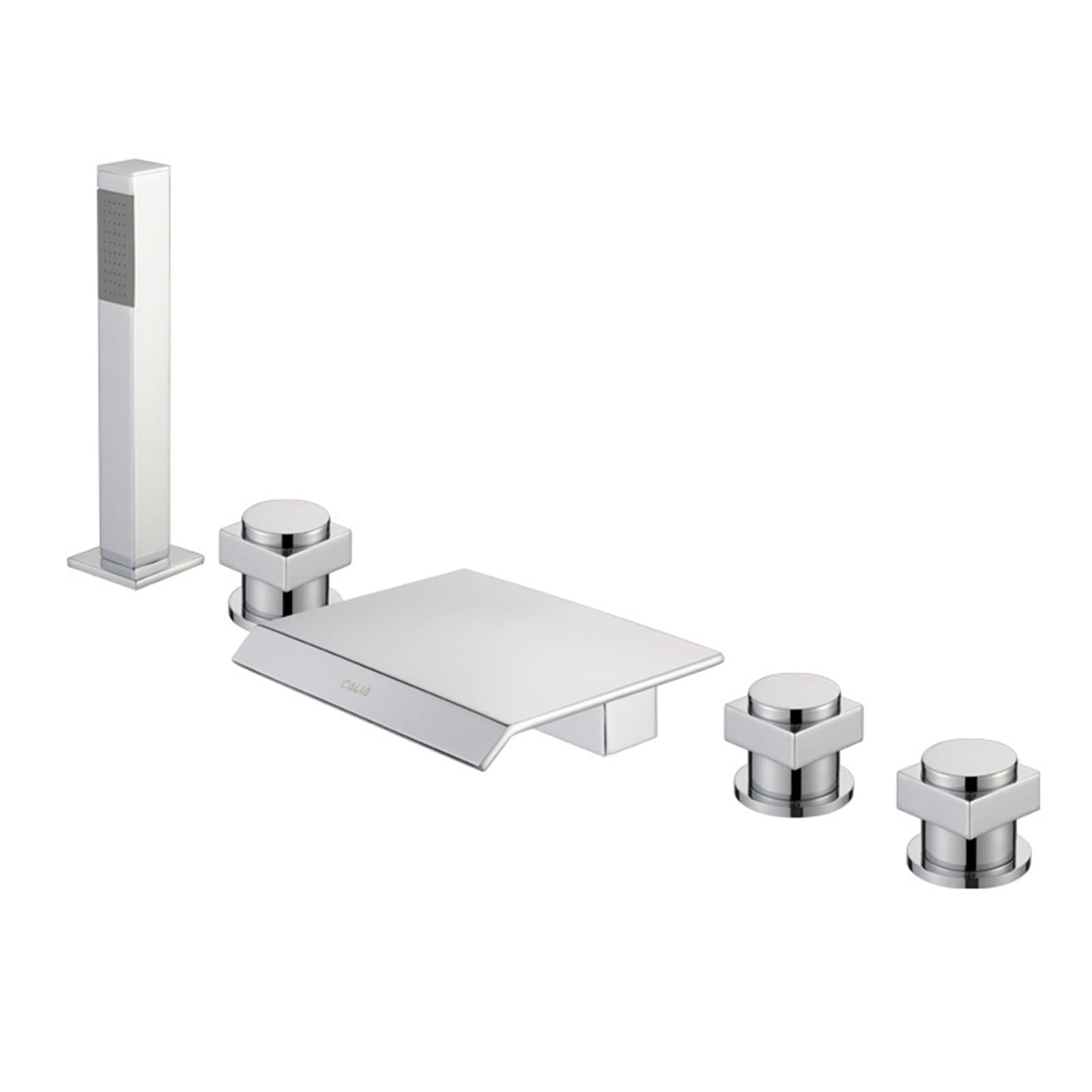 Mitigeur bain douche cascade : ensemble complet de robinets de baignoire encastrés - 6