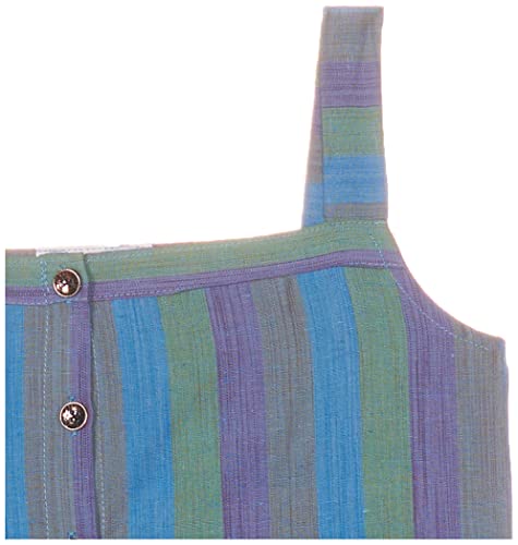 Image of Aarika Girl's Cotton Top And Pant Blue 7 Years-8 Years