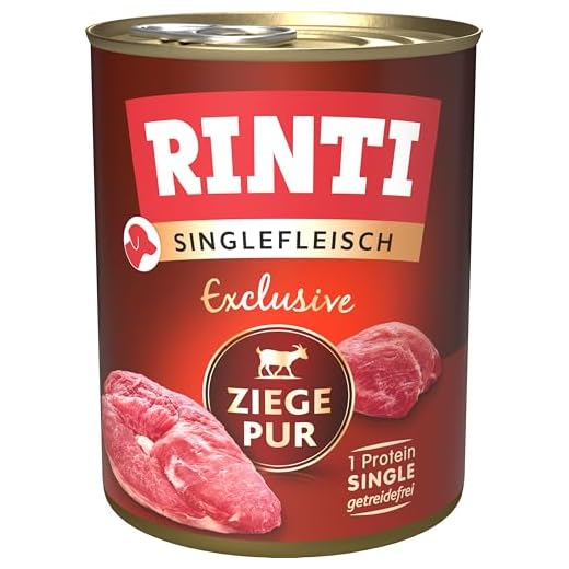 RINTI Singlefleisch Exclusive Ziege Pur 6 x 800 g