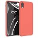 Produktbild kwmobile Hülle kompatibel mit Apple iPhone XR - Hülle Silikon gummiert - Handyhülle - Handy Case in Living Coral