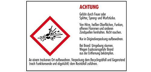 5 pieces h2i colour mix Bengalo smoke volcano fountain party fireworks smoke colour red - green - blue - yellow - orange/all year round fireworks Kat T1/F1 - Image 10