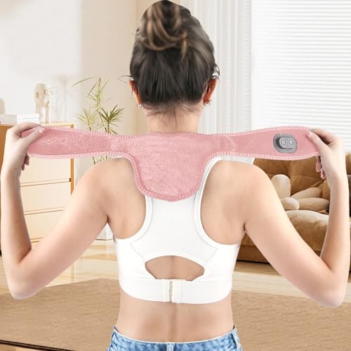 Dolor muscular en cuello: masajeador magnético térmico recargable 3
