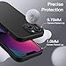 JETech Silicone Case for iPhone 13 mini 5.4-Inch, Silky-Soft Touch Full-Body Protective Phone Case, Shockproof Cover with Microfiber Lining (Black)