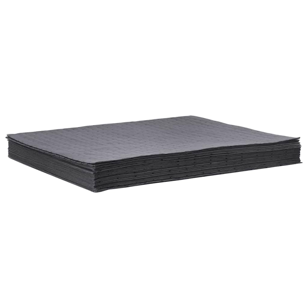 vidaXL Ölabsorbierende Pads 25 Stück Grau 40x50 cm, ölabsorbierende Pads, ölabsorbierende Pads, absorbierende Matten für Öl, ölabsorbierende Pads