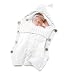 Newborn Baby Swaddle Blanket-Truedays Large Swaddle Best Soft Unisex for Boys or Girls, White