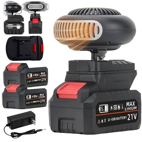 Battery Operated Heater, Battery Powered Heater, Ultra-Light/Ultra-Powerful/Rechargeable/Portable Heaters, with USB