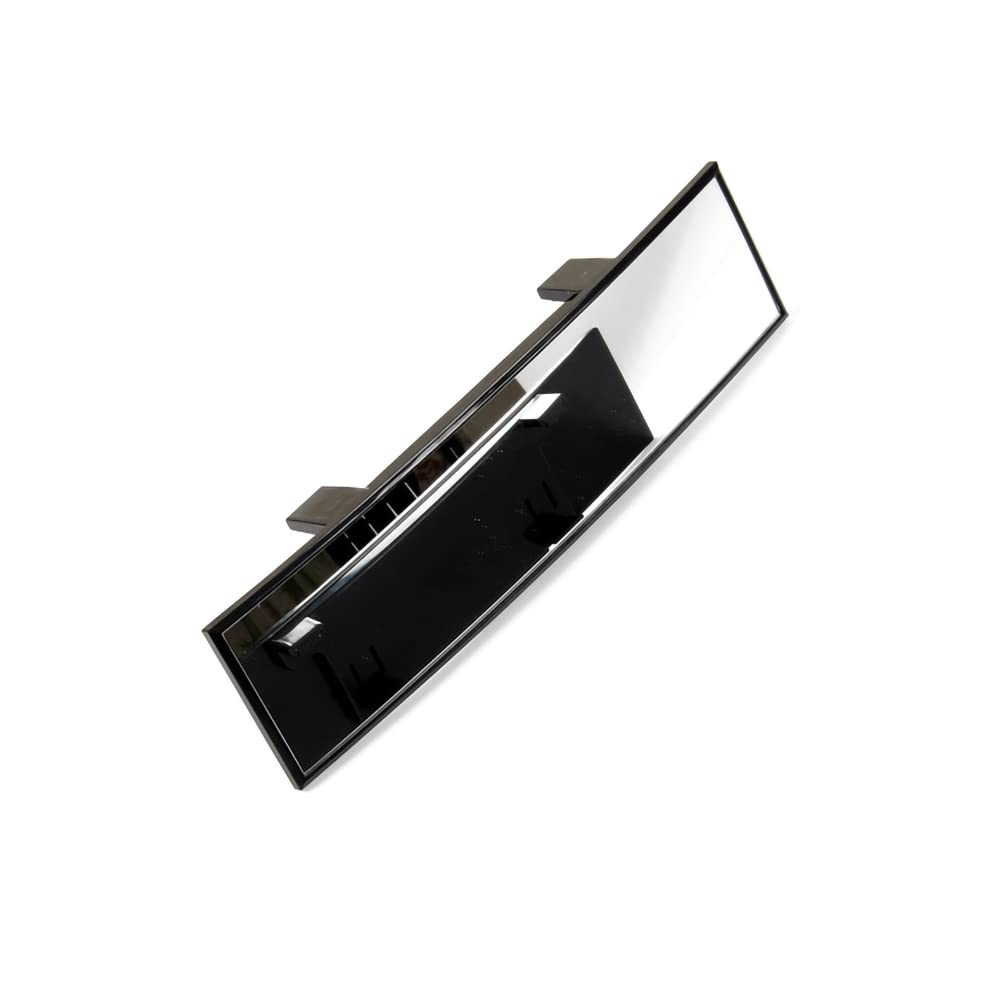 NP Universal 11.81 Inch Interior Clip On Panoramic Rearview Mirror, SUV Truck Car Mirror, Panoramic Car Rear View Mirror, Anti Glare, Wide Angle Mirror, Clip on Mirror for Car (White Tint)
