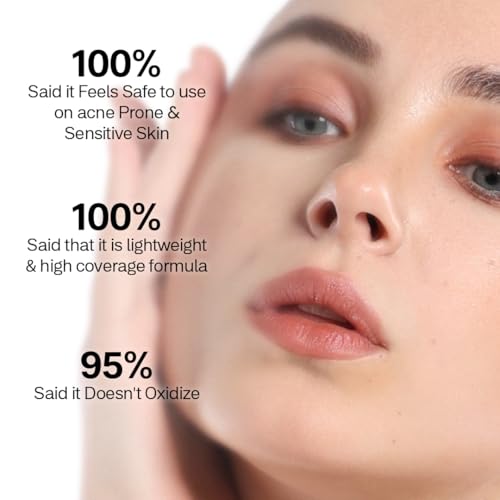 Image of FLiCKA The Base Story Cream Foundation for Face Makeup 8.5gm | Medium to High Coverage | Waterproof & Long Lasting | Smooth & Matte Finish with SPF | All Skin Types | 0.5 Fair