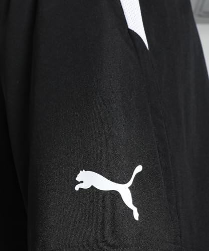 Image of Puma Mens teamLIGA Shorts, Black-White, S (70492403)