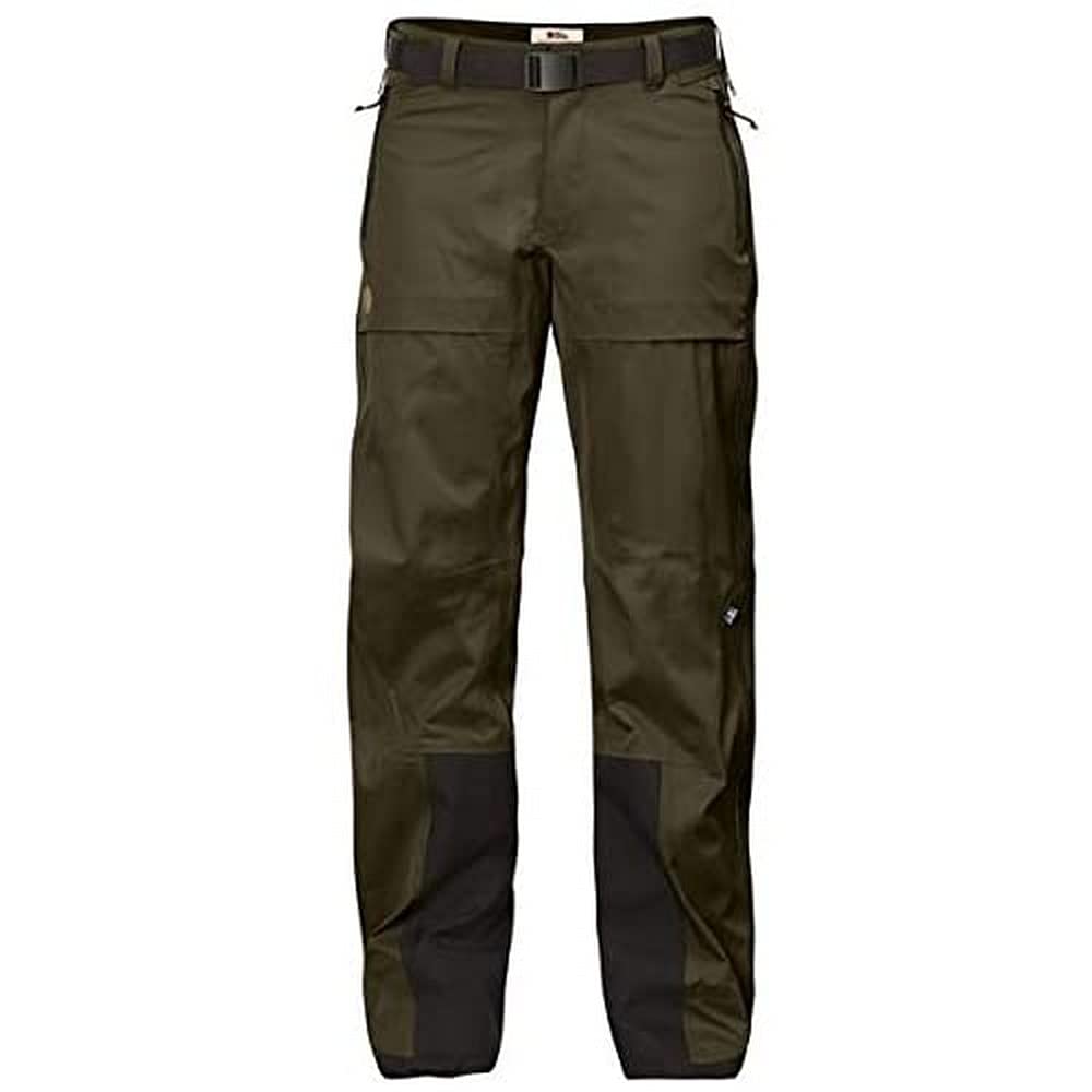 FJALLRAVEN F89602-633 Keb Eco-Shell Trousers W Dark Olive XS