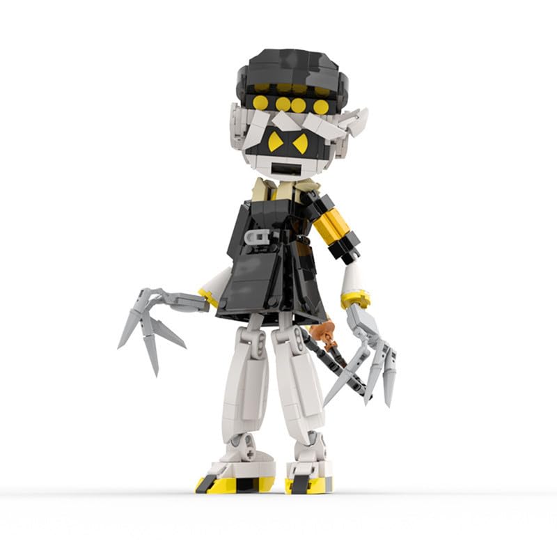 ロボットフィギュアとキャラクターセット Amazon.co.jp: アニメゲーム キャラクター 組み立てブロックモデル MOC