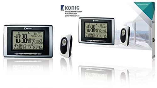 Preisvergleich Produktbild König, 433 MHz Draadloos Weerstation met Hygrothermometer
