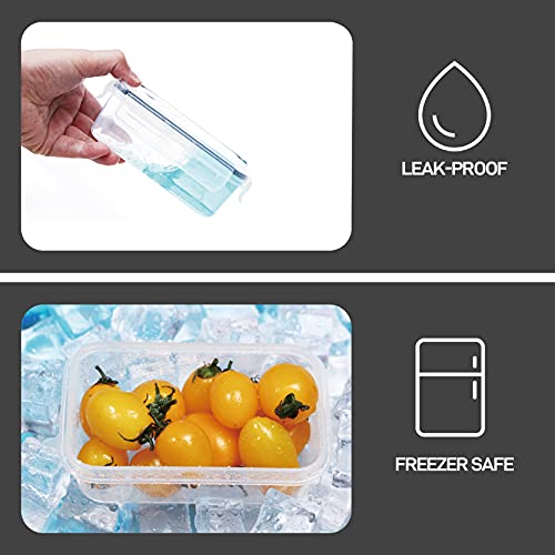 Kaguya 36 Pcs Plastic Food Storage Containers With Lids, 1.4 Oz - 84.5 Oz, 100% Bpa Free, Food Grade Materials, Dishwasher, Microwave And Freezer Friendly #TOP3