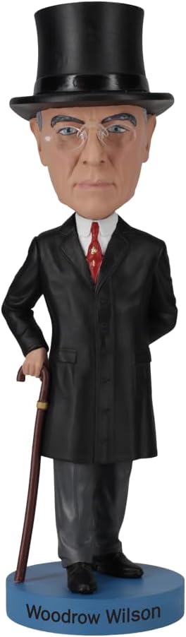 Woodrow Wilson 28th President of The United States- Collectible Bobblehead Statue