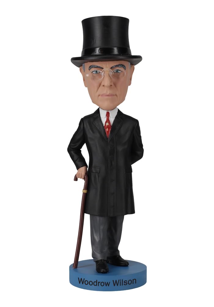 Royal Bobbles Woodrow Wilson Collectible Bobblehead Statue