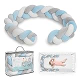 Interbaby - Trenza Cuna Bebe | Chichonera Cuna Antivuelco, 150cm | Protector...