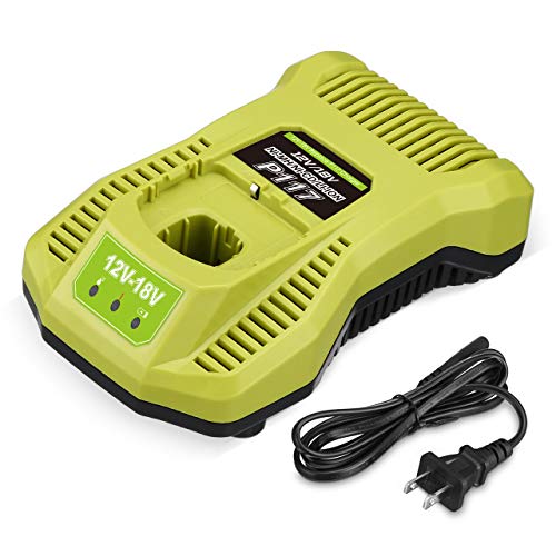Powerextra P117 Replacement Charger for Ryobi 12V-18V Li-ion & Ni-cad Ni-Mh Battery P100 P102 P103 P105 P107 P108 1400670 P117 P118 Ryobi Charger