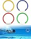 TPZORJX 4 pcs Tauchspielzeug für Kinder, Unterwasser Tauchringe, Tauchspielzeug für Kinder, Pool-Tauchspielzeug, Wasserspielzeug Kinder Outdoor, Tauchringe Poolparty Geschenk für Jungen Mädchen