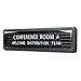 Quartet 9003 Magnetic Nameplate, Desk/Wall/Door, Black/Dark Gray Base, 13.1 x 3