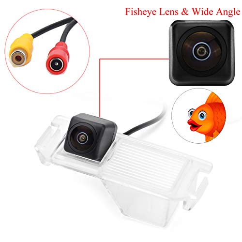 Image of Fisheye Lens Car Rear View Camera for Hyundai Elantra Touring /Hyundai i30 /Coupe S3 /Tuscani /Tiburon Hyundai Genesis & Waterproof and Shockproof Reversing Backup Camera (Fisheye Lens)