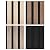 Samples-Pack Acoustic Slat Wall Panels - Soundproof Wood Paneling for Interior Decor