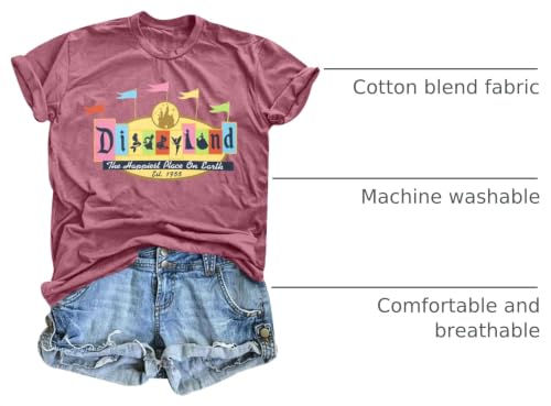 Image of Magical Shirt for Women Magic Kingdom Castle Tshirt Princess Shirts