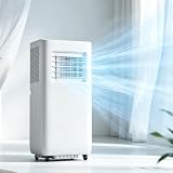 Condizionatore d'aria portatile da 14000 BTU, unità di climatizzazione 4 in 1, condizionatore a piantana, silenzioso con telecomando per appartamenti, dormitori, camere da letto e cucine 14000BUT
