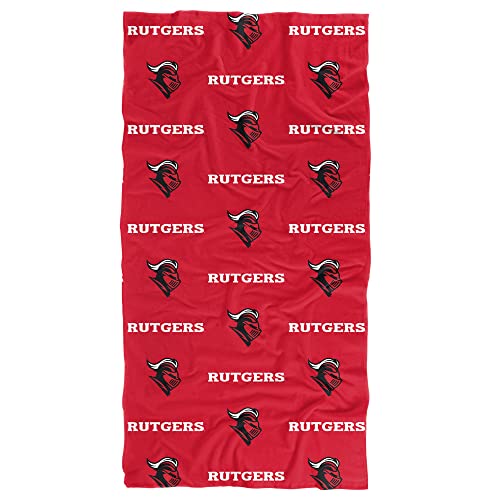 LOGOVISION Rutgers University Beach Towel/Bath Towel, 30