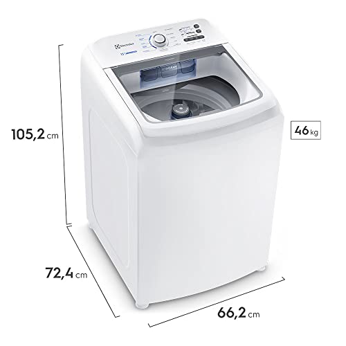 Máquina de Lavar Electrolux 15kg Branca Essential Care com Cesto Inox e Jet&Clean (LED15) - 127V #1