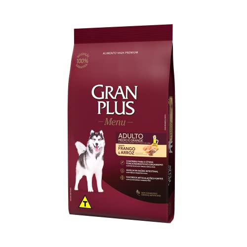 Granplus Ração Granplus Menu Cães Adultos Frango E Arroz 15Kg
