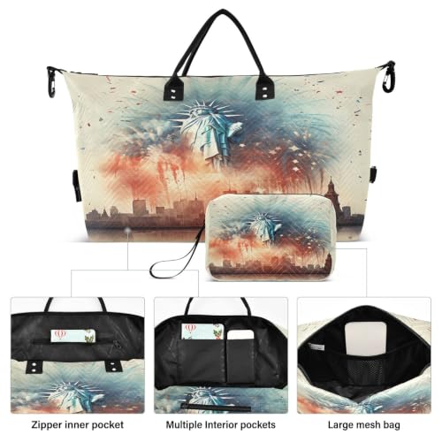 Sac à main de week-end artistique pour ne plus manquer d'espace