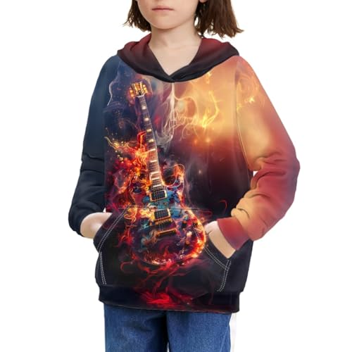 Image of GLUDEAR Teen Boys Girls Novelty Animal Galaxy Hoodies Sweatshirts Pullover
