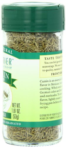 Frontier Natural Products Cumin Seed, Whole, 1.87-Ounce #TOP1