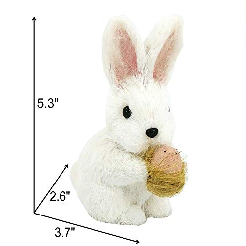 Nature-Vibe-Sisal-Baby-Bunny-Easter-DecorationsSet-of-3-White-Easter-Bunny-Family-for-Home-Decorations-or-Seasonal-PartiesCute-Rabbit-Decor-as-Decorative-Farm-Animals-for-Spring-Decor Nature Vibe Sisal Baby Bunny Easter DecorationsSet of 3 White Easter Bunny Family for Home Decorations or Seasonal PartiesCute Rabbit Decor as Decorative Farm Animals for Spring Decor