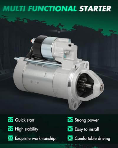 Image of SCITOO Starter Motor fit for Bomag BW124DH-3 97-06 All F3L1011 Deutz Dsl. PLGR, OE 0-001-223-016 Replacement Starter 18951