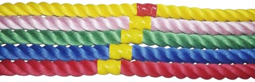 ZETT ZU3255 Multi-Color Rope, Ao, 9.8 ft (3 m)