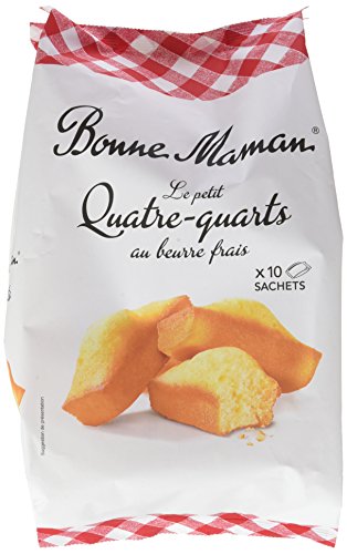 Quatre-Quarts au Beurre Frais Bonne-Maman gâteau moelleux traditionnel lot de 4 x 300g