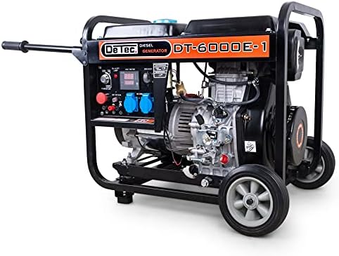 Generador diesel de 5 kW | Diesel de 1 fase 230 V | Transportable...