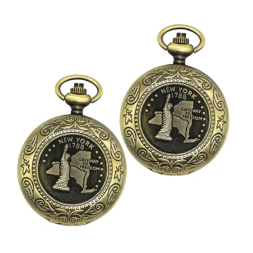 Brújula Vintage de Bolsillo VICASKY 2 Piezas miniatura 1