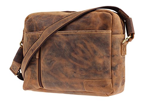 Greenburry Vintage Reporter Sac bandouliére cuir 32 cm