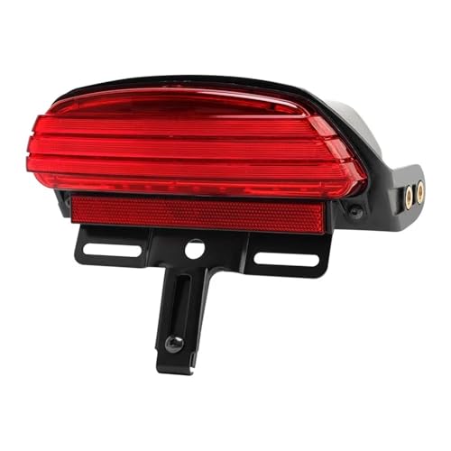 Feux arrière de frein moto à LED anti-vibrations avec clignotant trois barres pour Dyna Softail 06-15