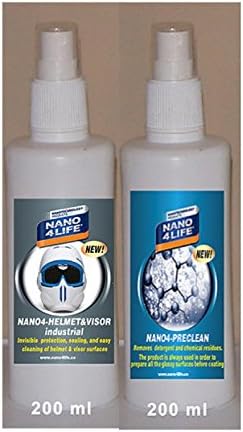 Nano4Life Helmet & Visor 200ml + Preclean