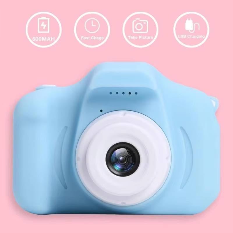 Image of Angularapple Kids Digital Camera | 1080p Video & 3.0MP Photos | 2-Inch Screen, USB Rechargeable & Portable | Fun Mini Toy Camera for Boys & Girls Age 3-10 | Educational Birthday Gift(Multi Color)