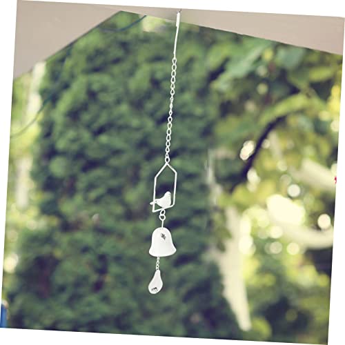 Cloche à Vent Oiseau pour Balcon Terne Solution Déco Suspendue Compacte - 3