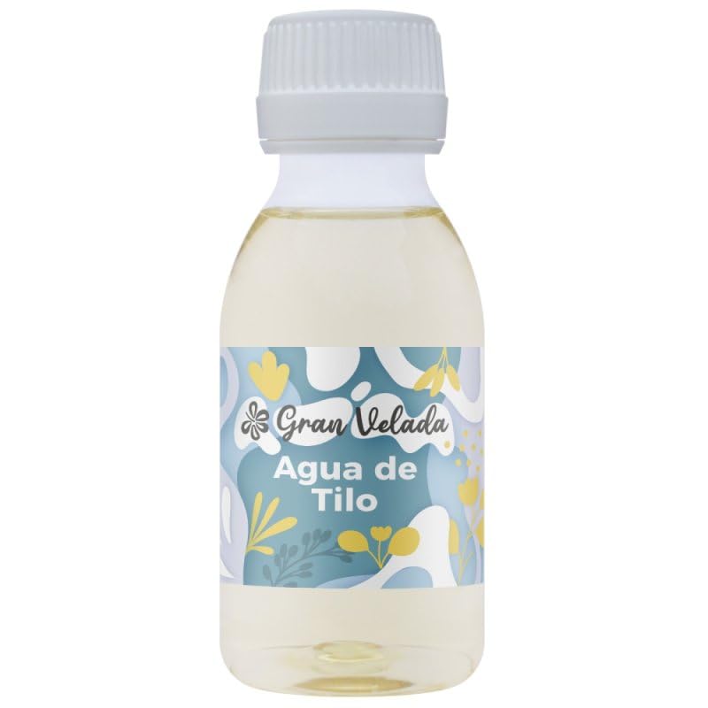 Gran Velada - Agua de Tilo 5000 ml | Ingrediente Cosmético Calmante, Suavizante y Relajante | Ideal para Producción de Cremas, Tónicos y Mascarillas