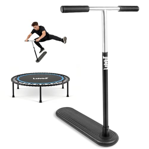 Limit LMTJ01AZ Pro Trampoline Scooter for Teens Adults and Kids Practice Scooter Tricks Adjustable Height for Beginners or Pros Indoors and Outdoors