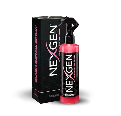 Nexgen Quick Detail Spray 8 oz para limpieza de autos miniatura 1