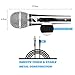 Wired Dynamic Karaoke Microphones, Professional Handheld Vocal Mic with 13ft 6.35mm XLR Audio Cable Compatible with Karaoke Machine/Speaker/Amp/Mixer for Singing, Speech, Wedding, Stage