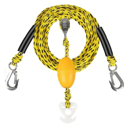 Cuerda de tracción para boya tractada kayak y pontón con gancho resistente de arrastre